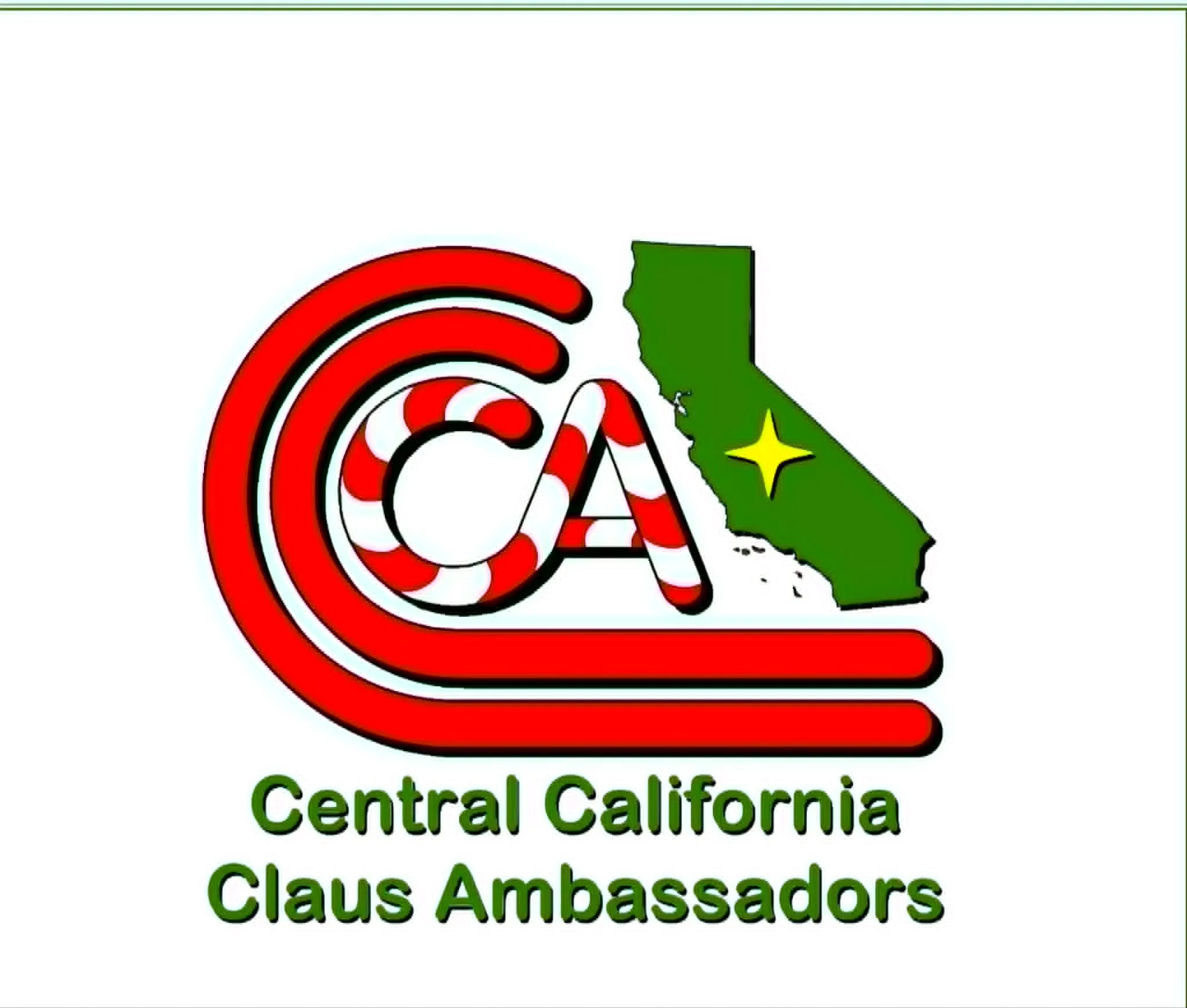 Central California Claus Ambassadors membership badge